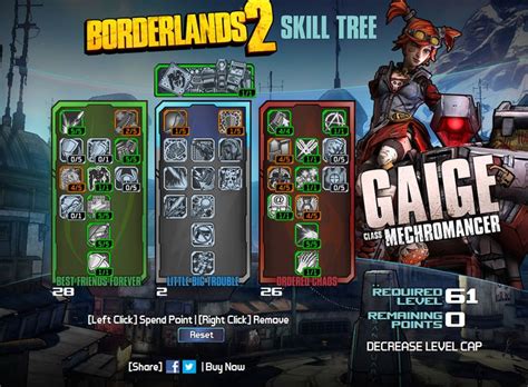 borderlands gaige|gaige borderlands 2 skill tree.